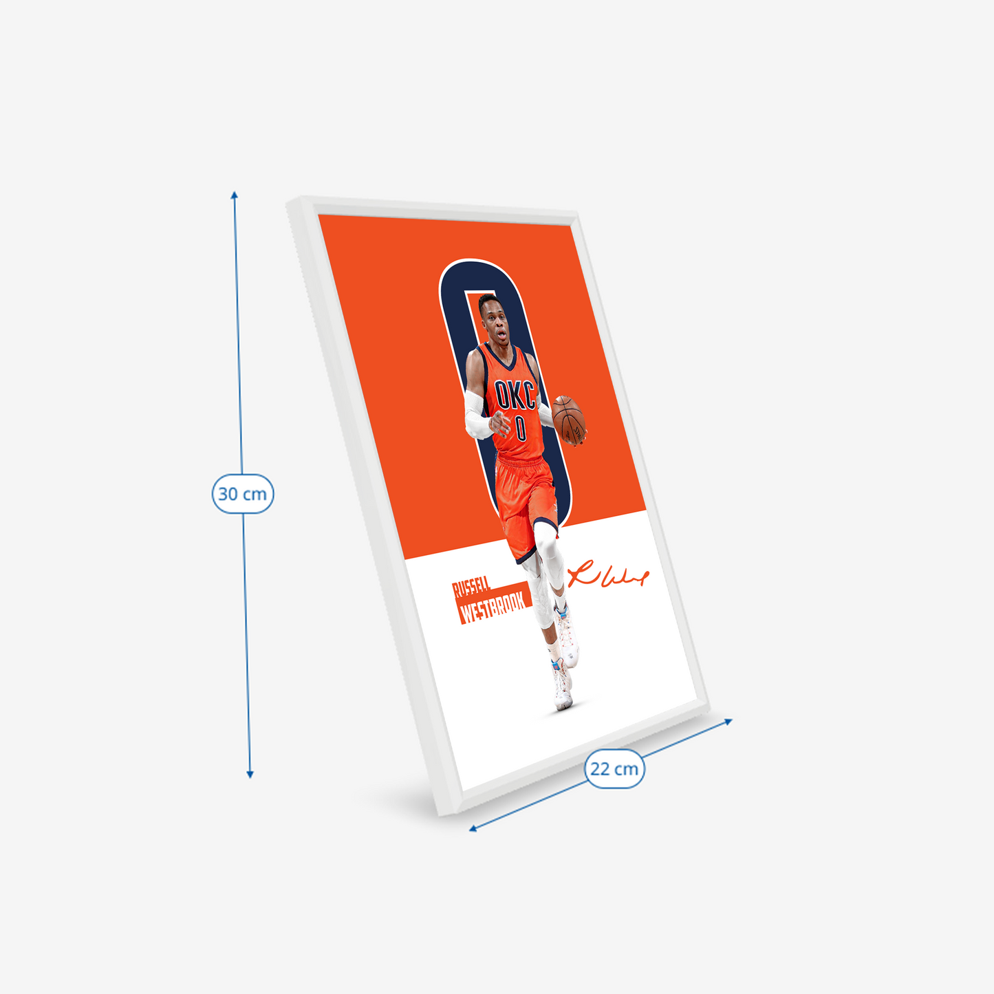 (NBA Player) Russell Westbrook poster