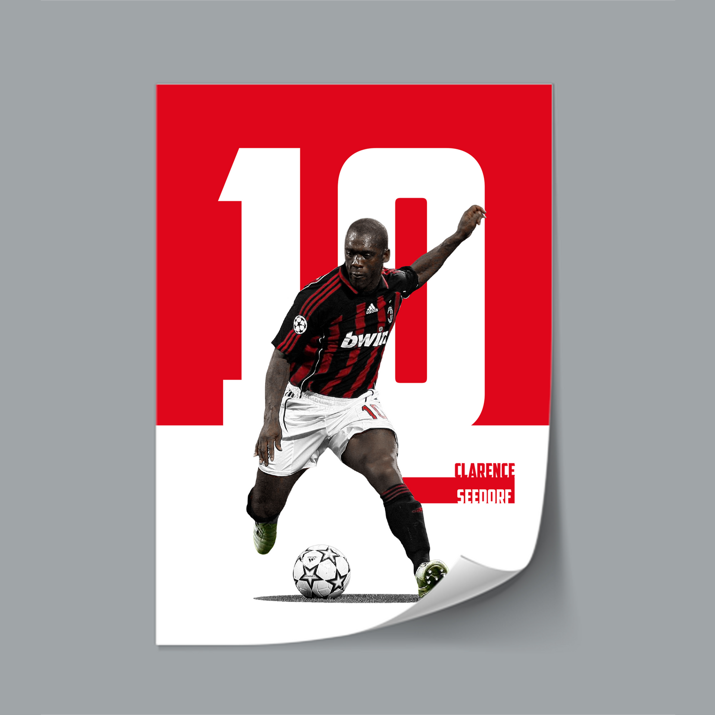(Player) Clarence Seedorf poster