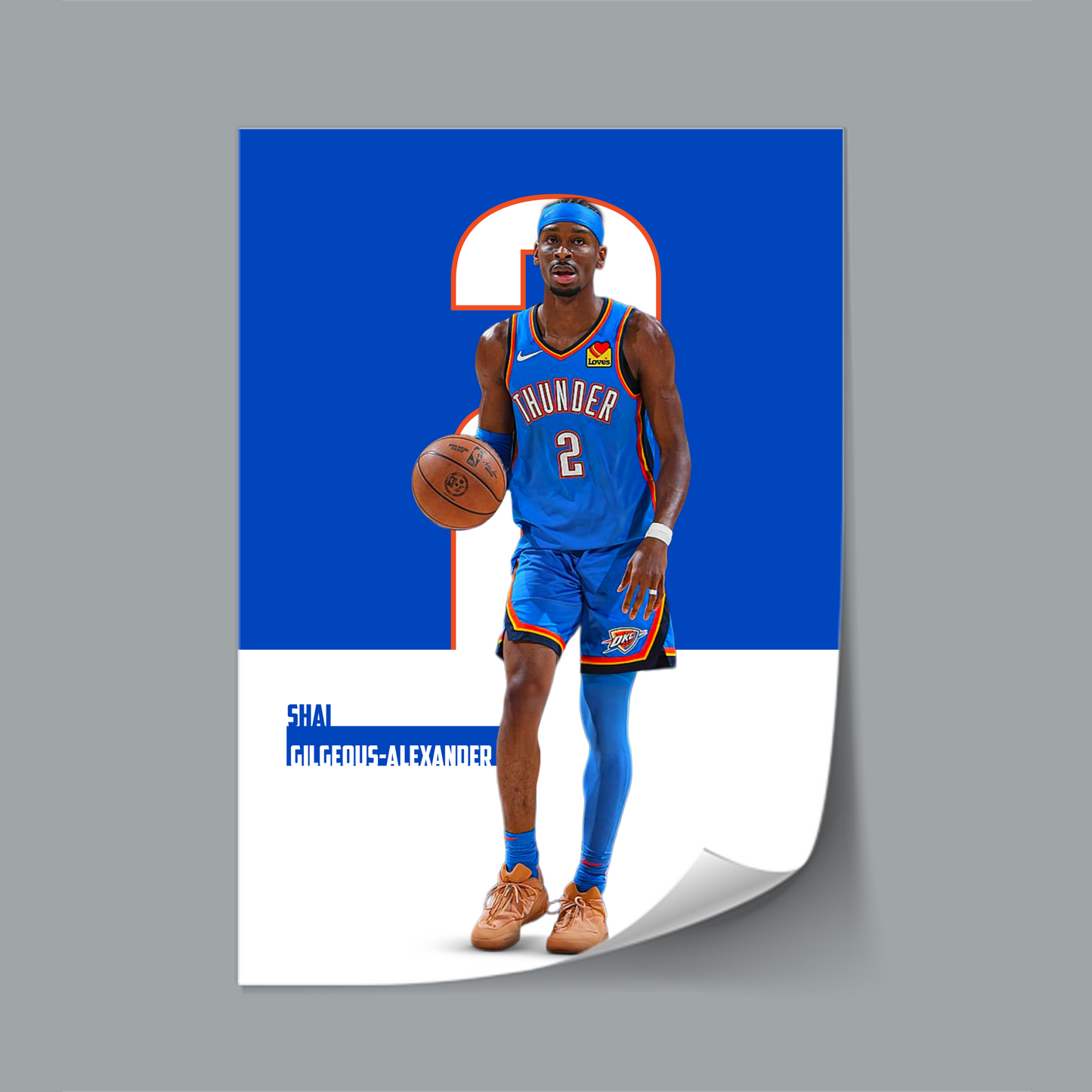 (NBA Player) Shai Gilgeous-Alexander poster