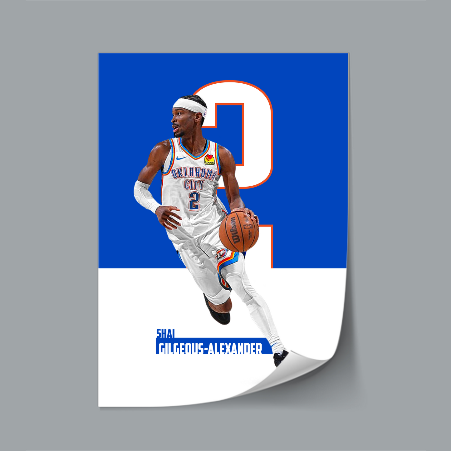 (NBA Player) Shai Gilgeous-Alexander poster