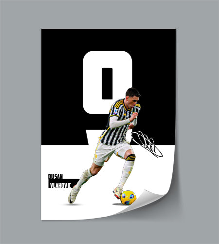 (Player) Dusan Vlahovic poster