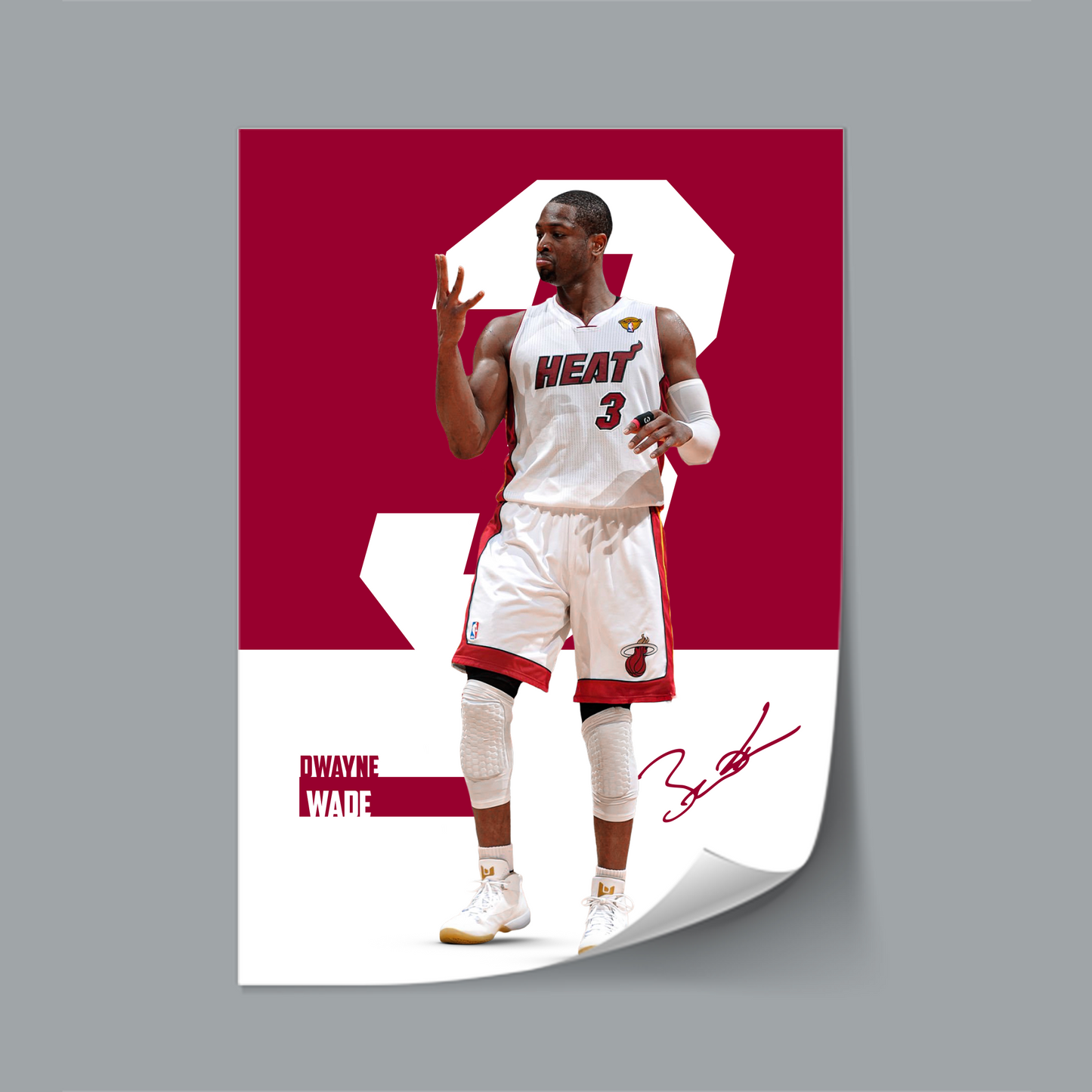 (NBA Player) Dwayne Wade poster