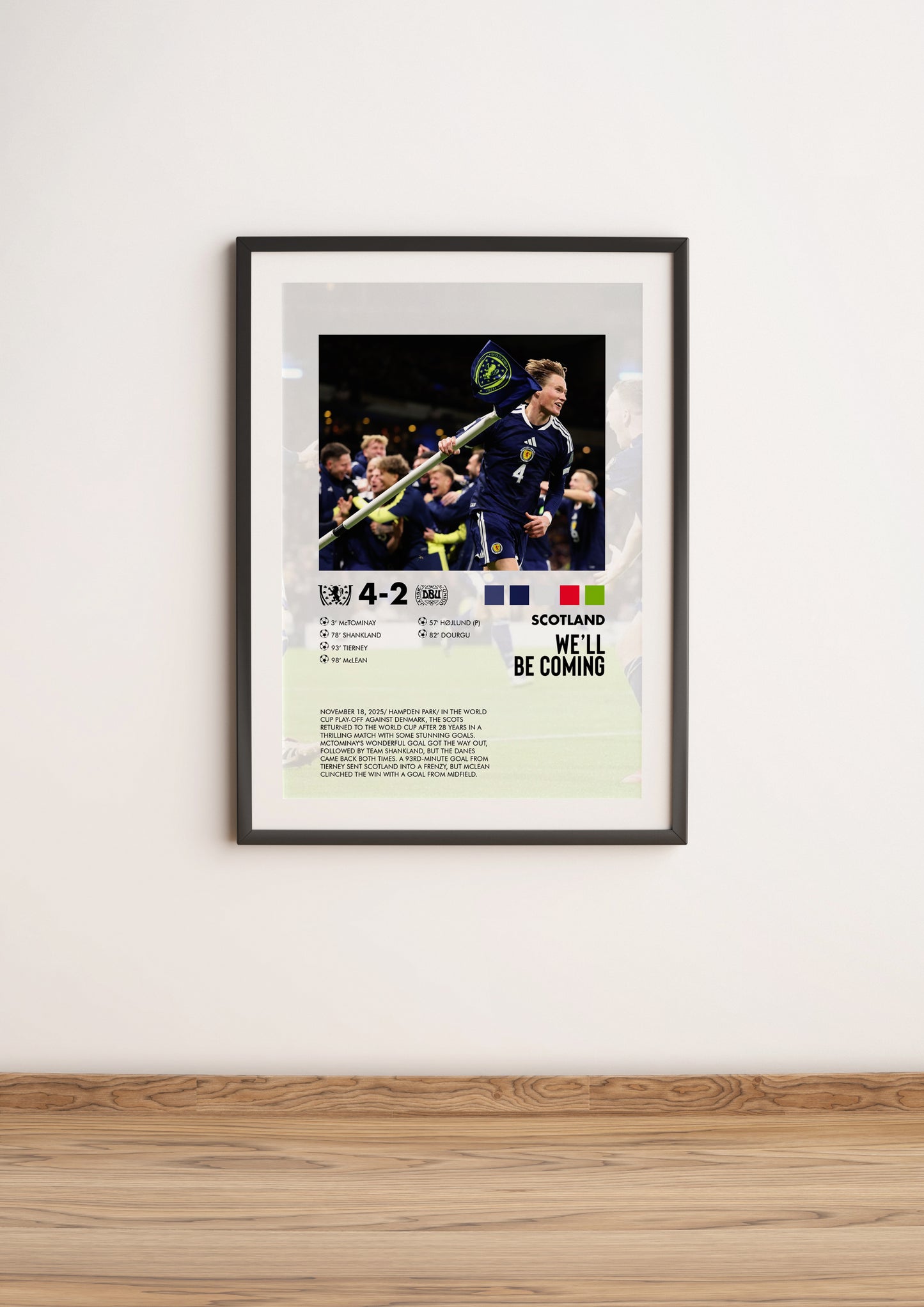 Scotland-Denmark 4-2