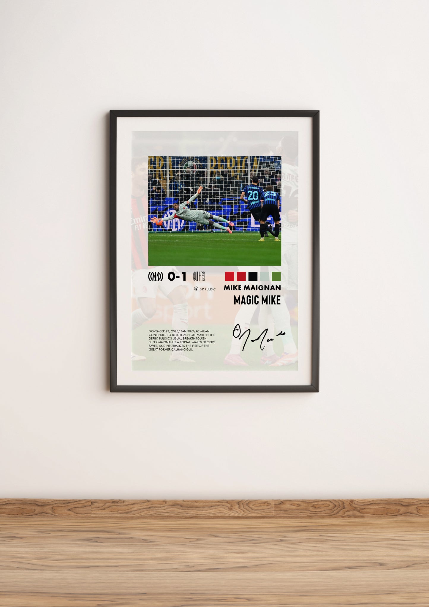 Inter-Milan 0-1 2025 poster