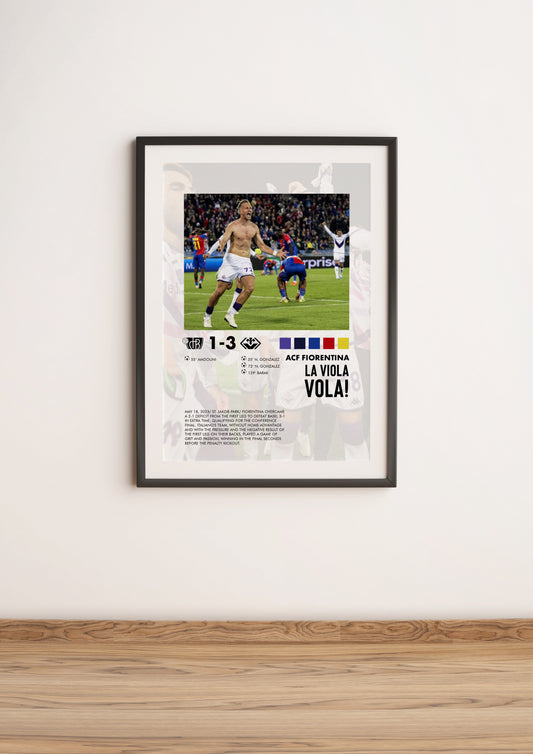 Basilea-Fiorentina 1-3 poster