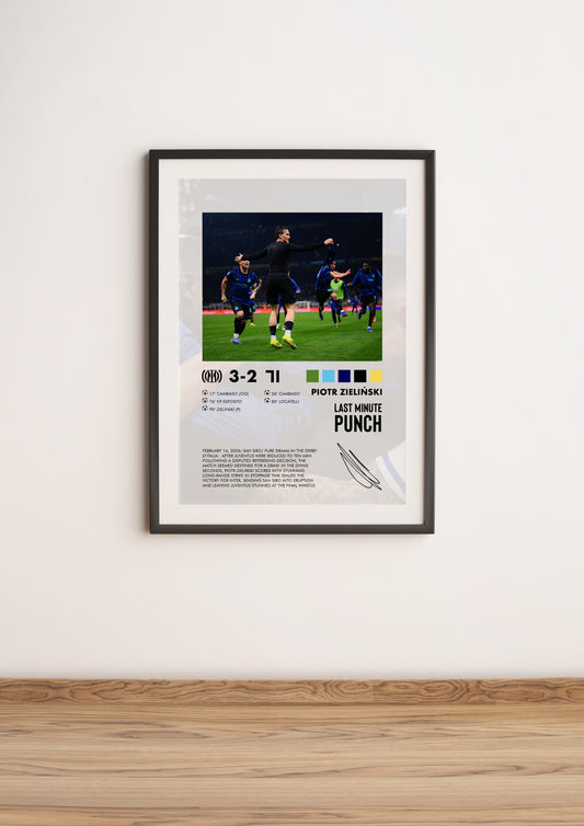 Inter-Juventus 3-2 poster