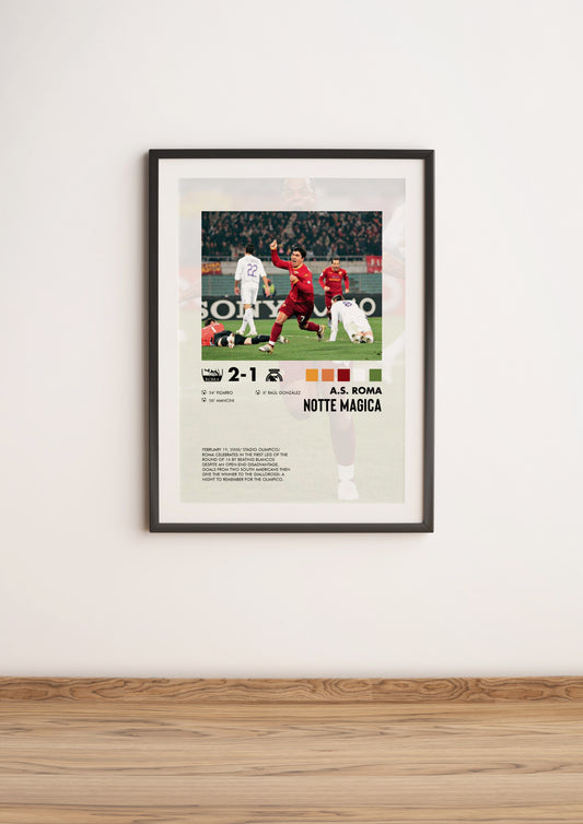 Roma-Real Madrid 2-1 poster