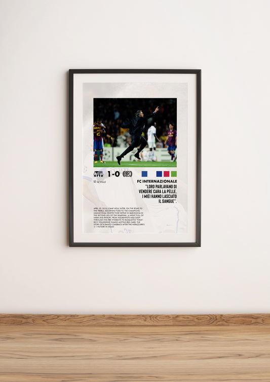 Barcellona-Inter 1-0 poster
