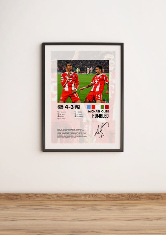 Bayern Munich-Real Madrid 4-3 poster