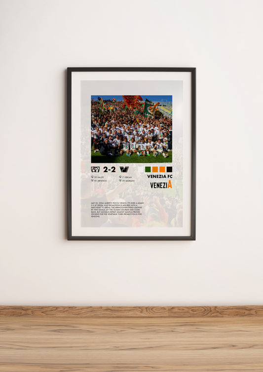 Spezia-Venezia 2-2 poster