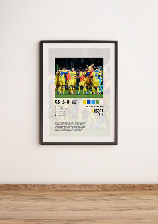 Frosinone-Mantova 5-0 poster