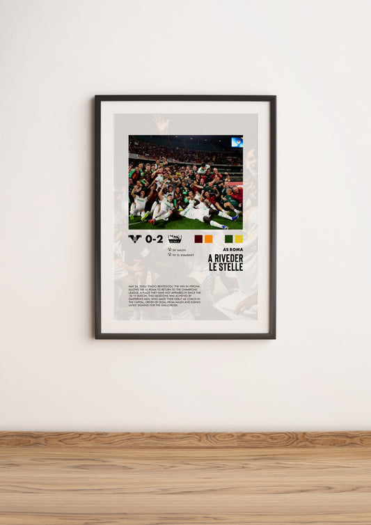 Verona-Roma 0-2 poster