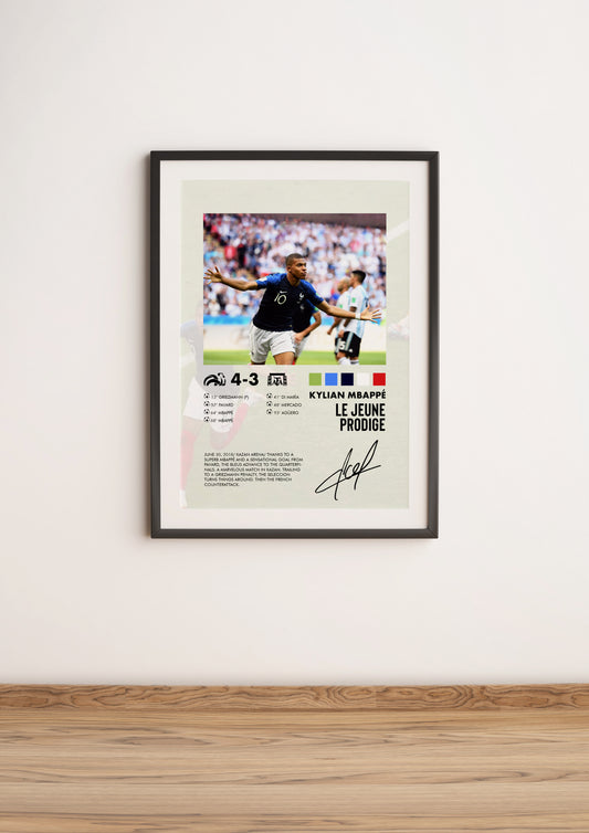 France-Argentina 4-3 poster