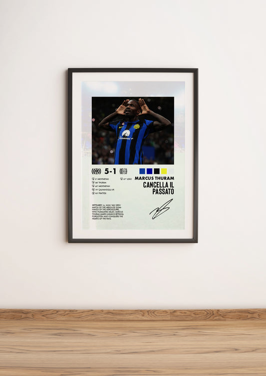 Inter-Milan 5-1 poster