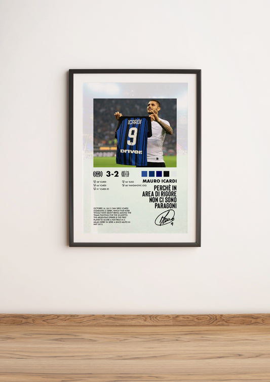 Inter-Milan 3-2 poster