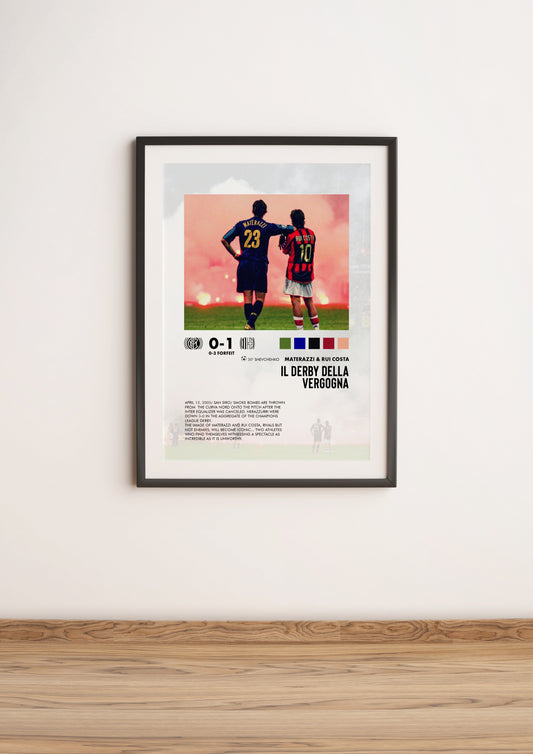 Inter-Milan 0-1 poster