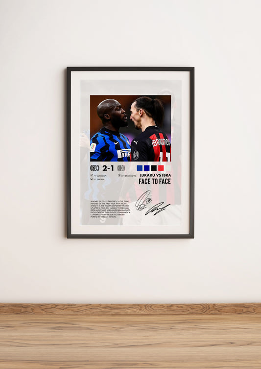 Inter-Milan 2-1 poster