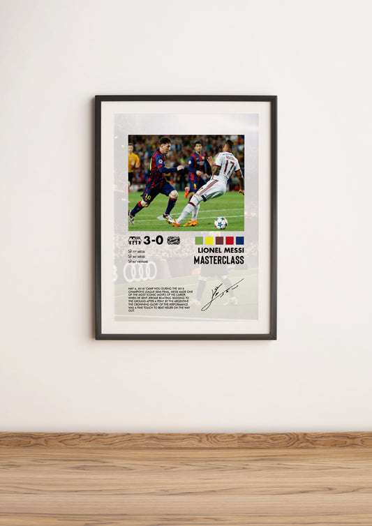 Barcellona-Bayern Munich 3-0 poster