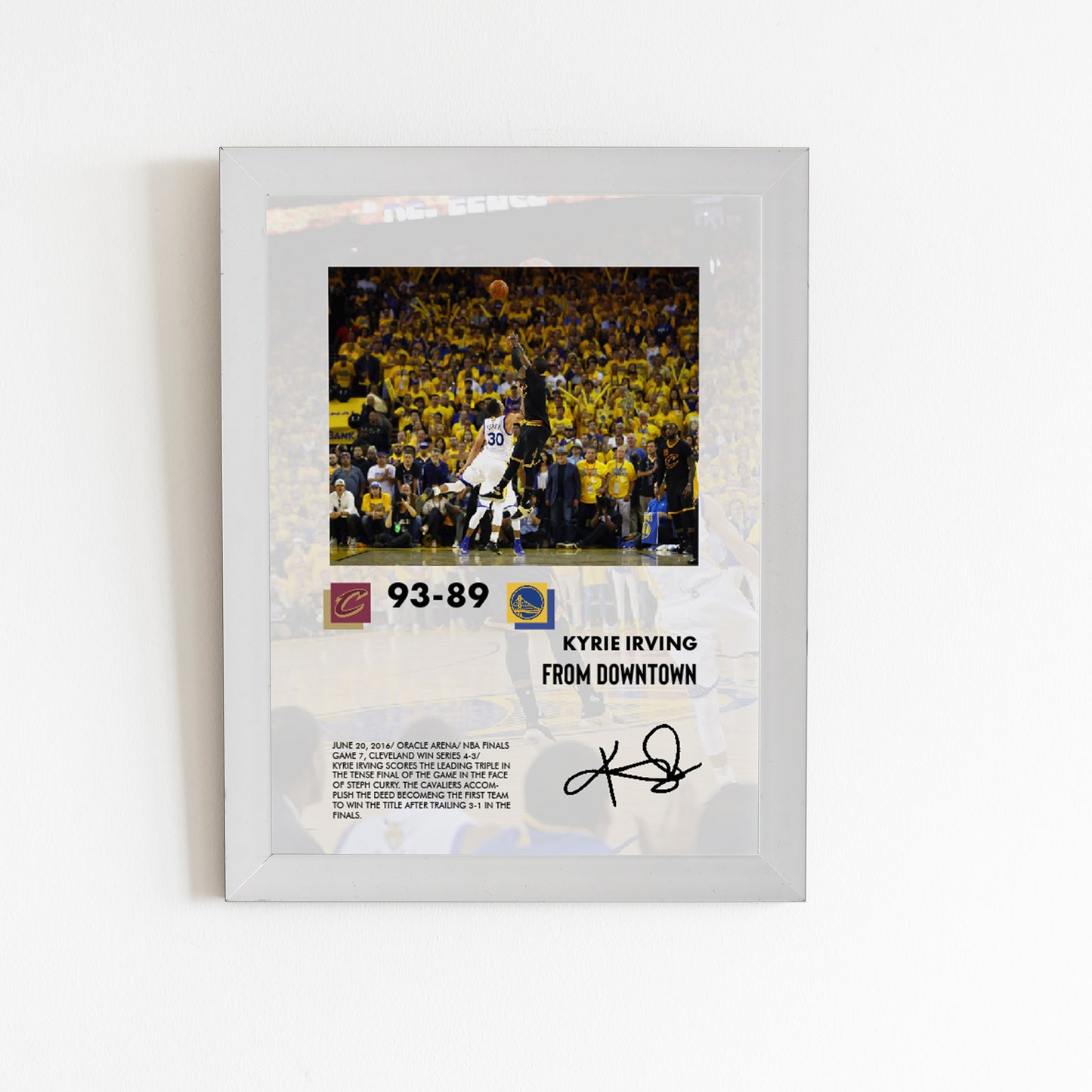 (NBA) Irving clutch shot Poster