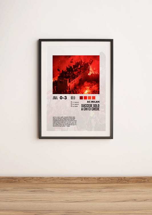 Sassuolo-Milan 0-3 poster