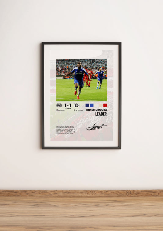 Bayern Munich-Chelsea 1-1 poster