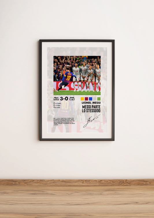 Barcelona-Liverpool 3-0 poster