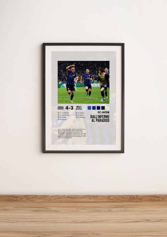 Inter-Barcellona 4-3 poster