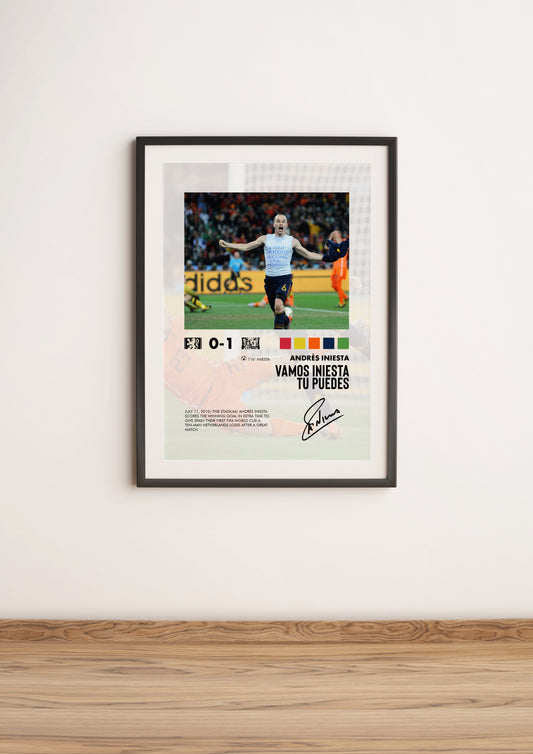 Netherlands-Spain 0-1 poster