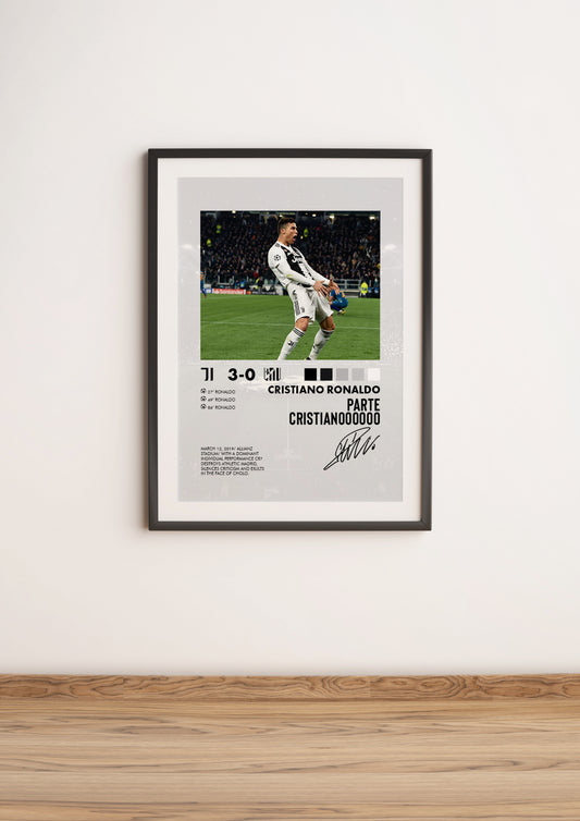 Juventus-Atletico Madrid 3-0 poster