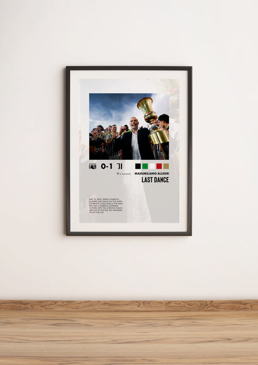 Atalanta-Juventus 0-1 poster