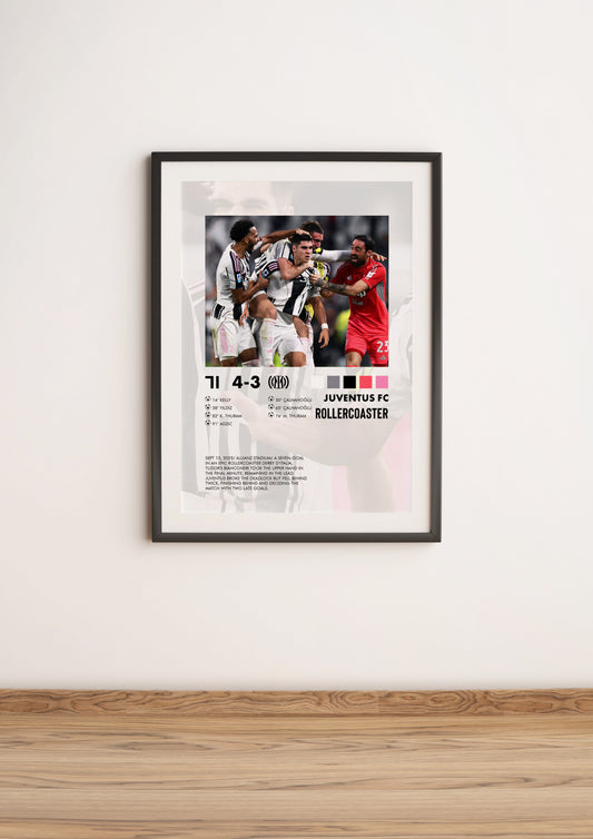 Juventus-Inter 4-3 poster