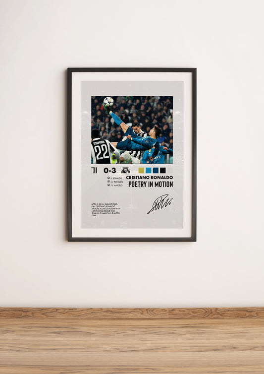 Juventus-Real Madrid 0-3 poster