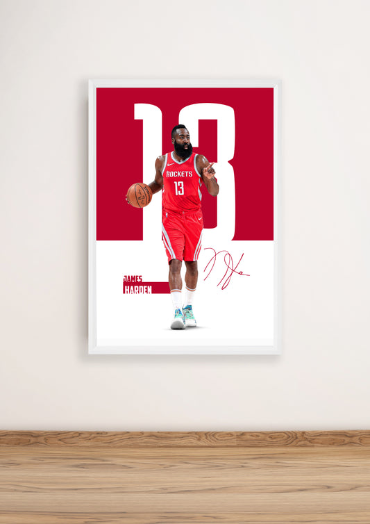 (NBA Player) James Harden poster