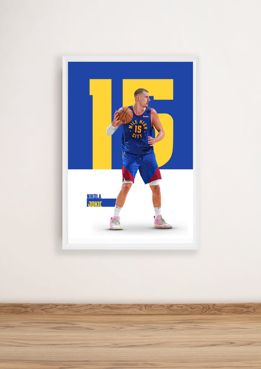 (NBA Player) Nikola Jokic poster