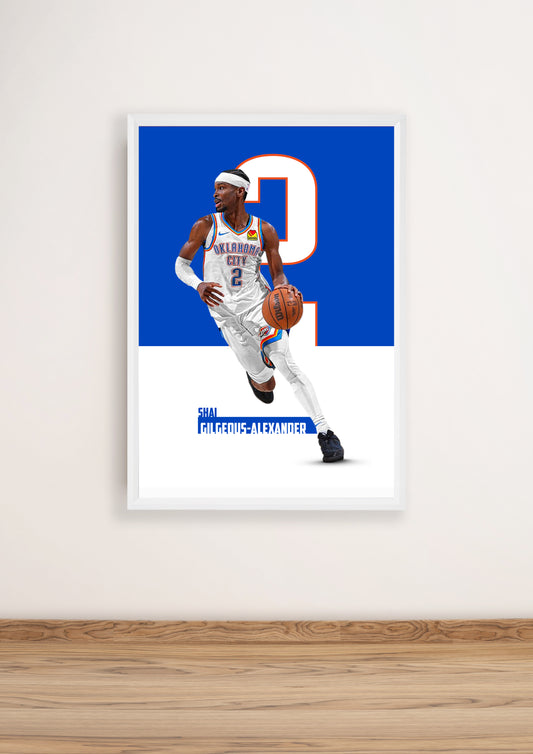 (NBA Player) Shai Gilgeous-Alexander poster