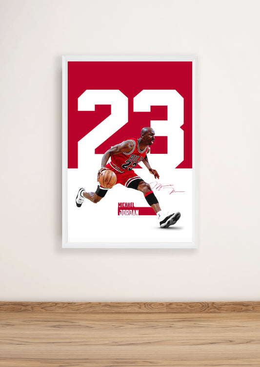 (NBA Player) Michael Jordan poster