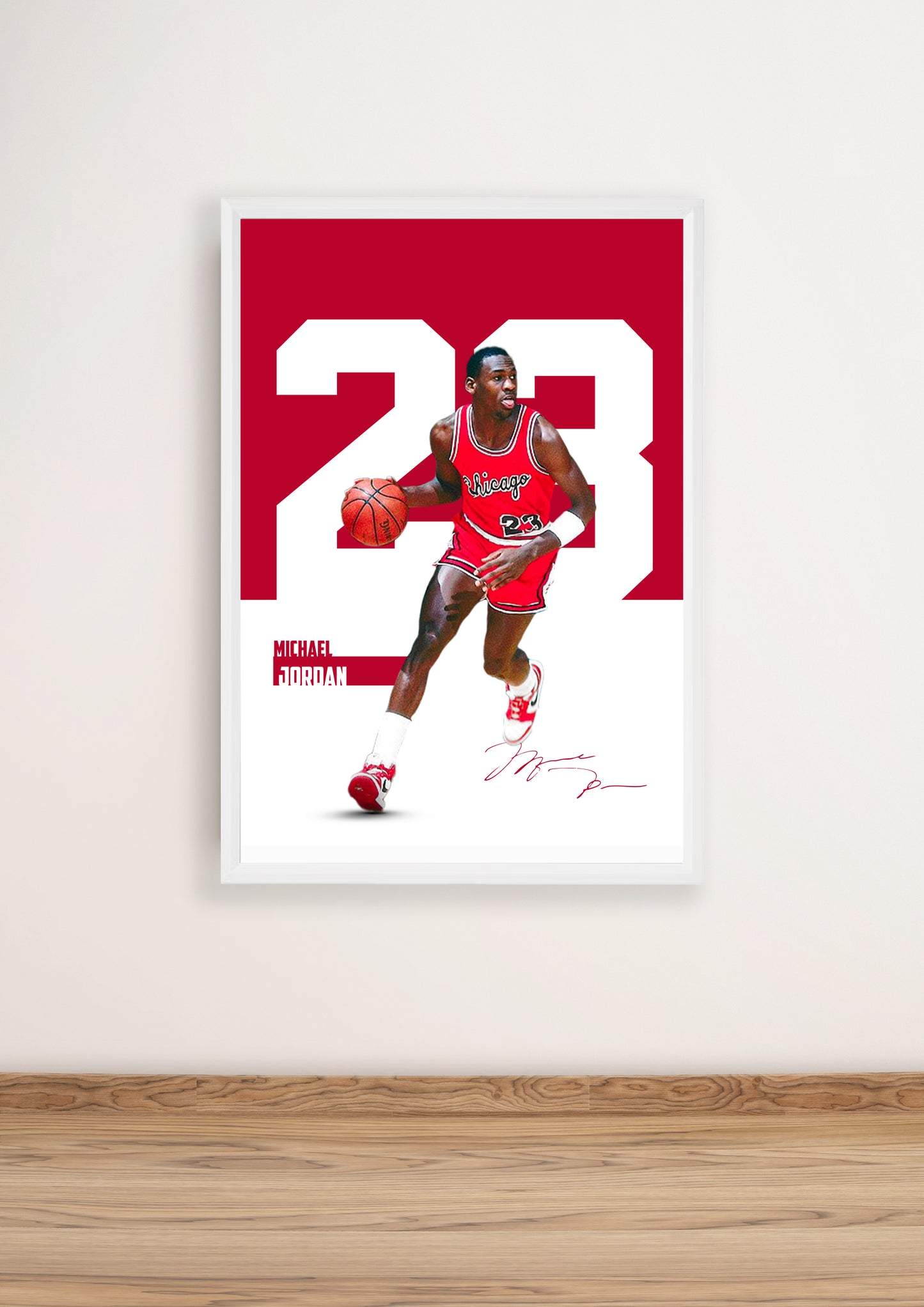 (NBA Player) Michael Jordan poster