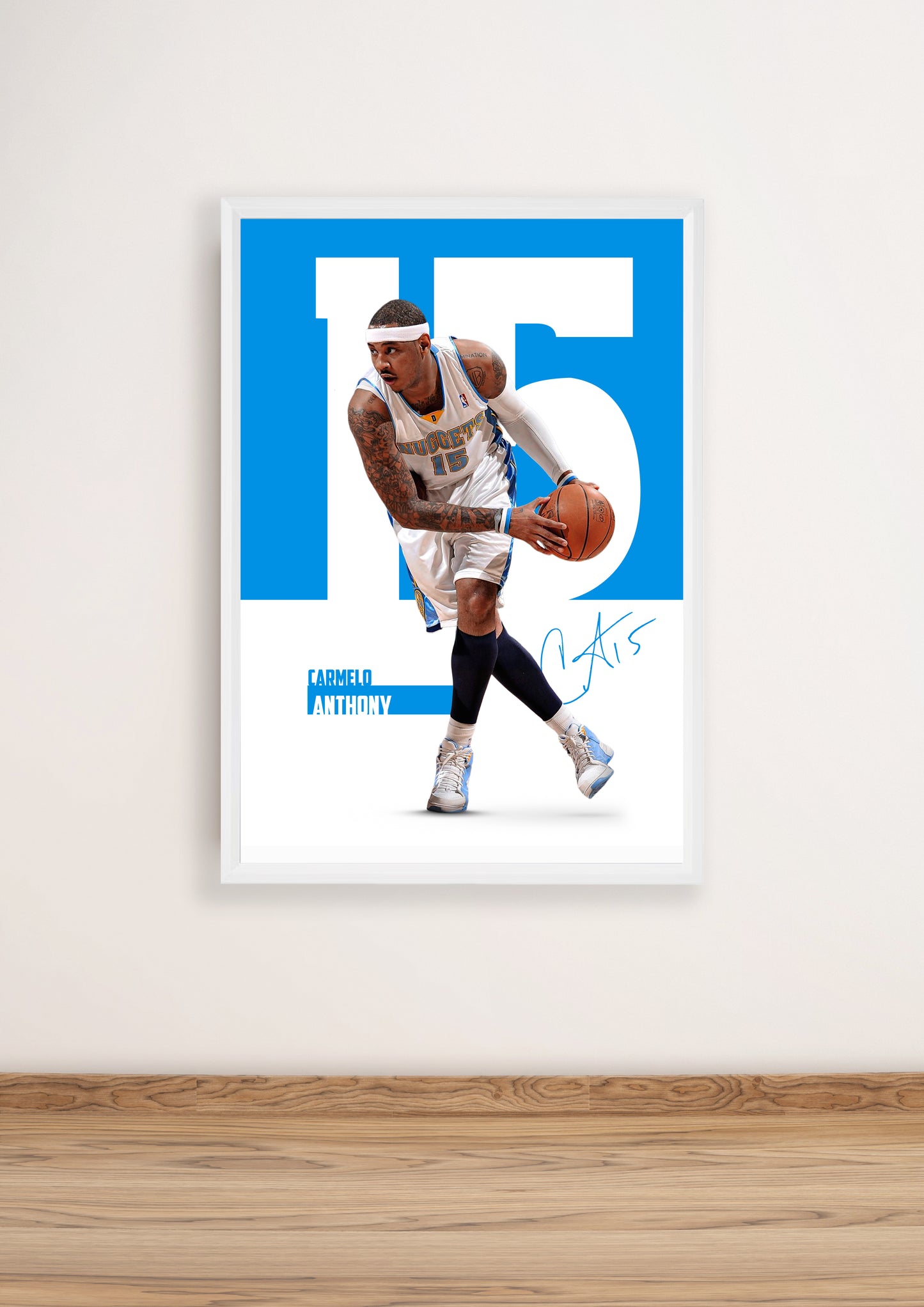 (NBA Player) Carmelo Anthony poster