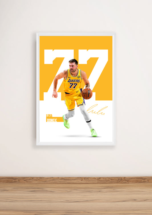 (NBA Player) Luka Doncic poster