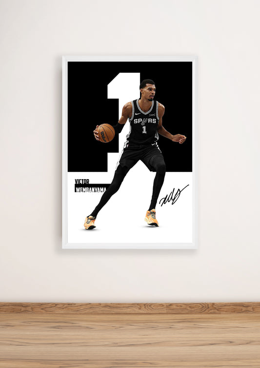 (NBA Player) Victor Wembanyama poster