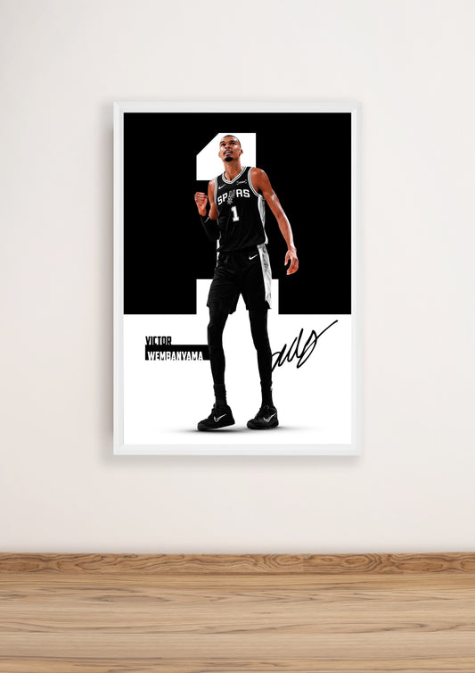 (NBA Player) Victor Wembanyama poster
