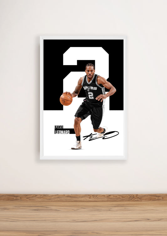 (NBA Player) Kawhi Leonard poster