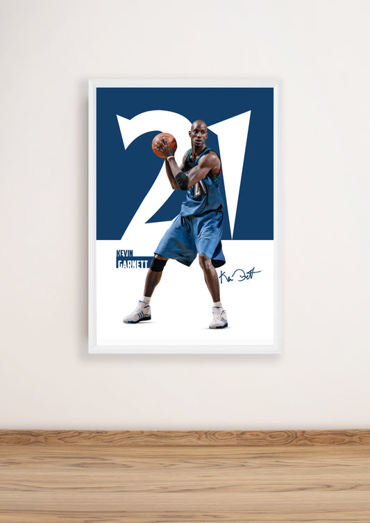 (NBA Player) Kevin Garnett poster