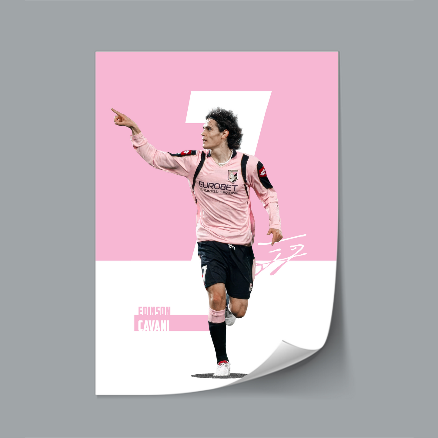 (Player) Edinson Cavani poster