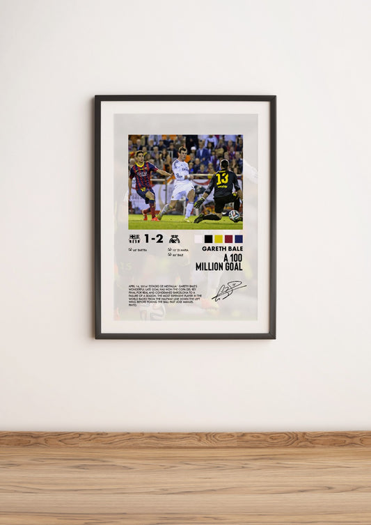 Barcelona-Real Madrid Copa del Rey 1-2 poster