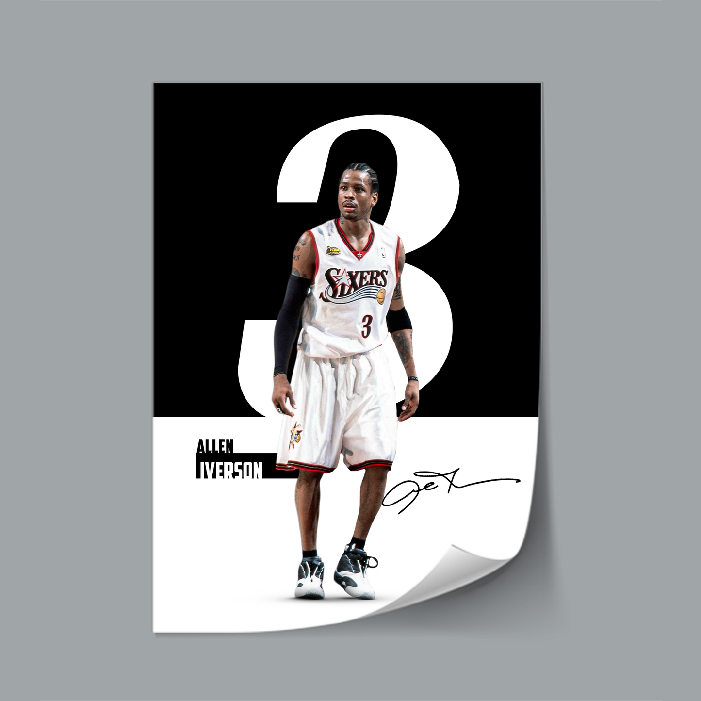 (NBA Player) Allen Iverson poster