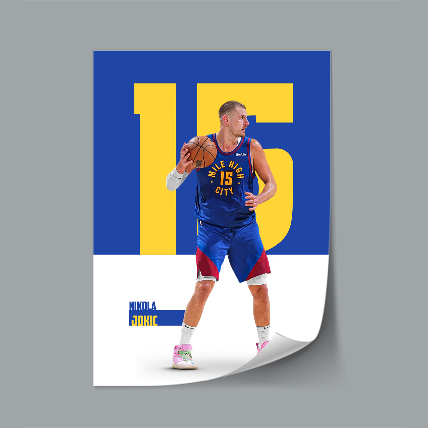 (NBA Player) Nikola Jokic poster