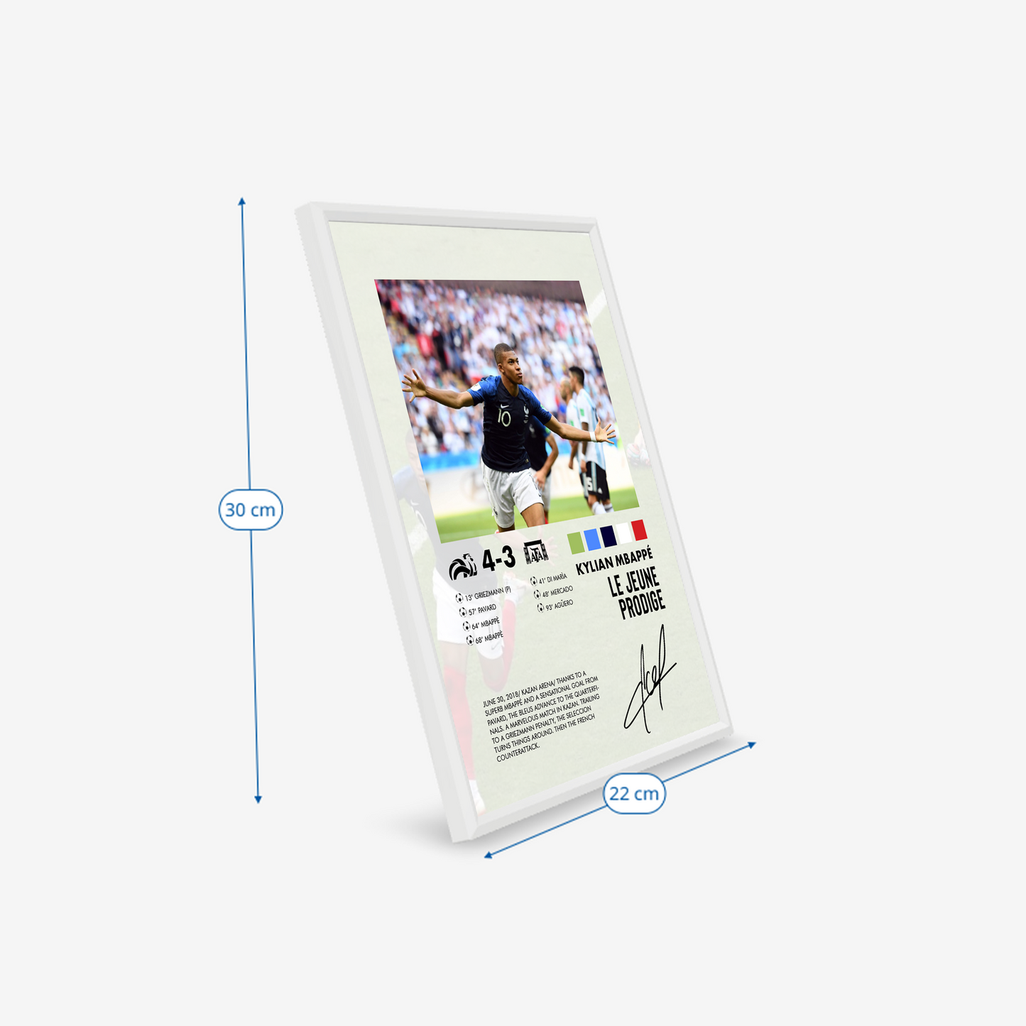 France-Argentina 4-3 poster