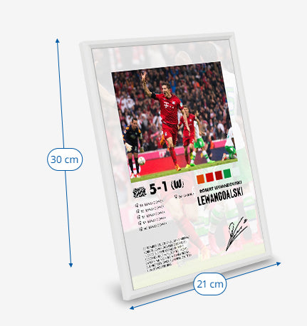 Bayern Munich-Wolfsburg 5-1 poster