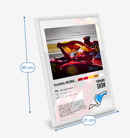 (F1) European GP 2012 Fernando Alonso poster
